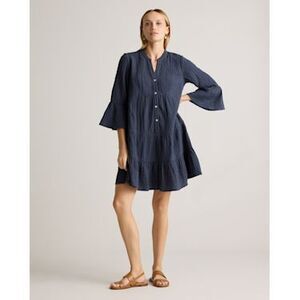Quince Navy Blue Women's Dress